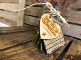 A dozen RED Naomi Roses & Lillies